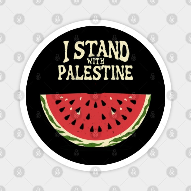 I stand with palestine Magnet by Aldrvnd